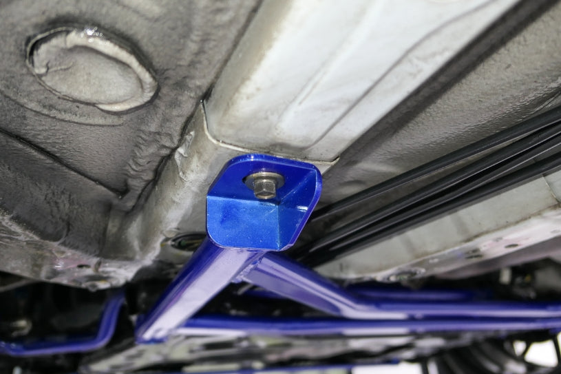 Bara rigidizare in patru puncte inferior fata Hardrace pentru Honda Civic - Q0362
