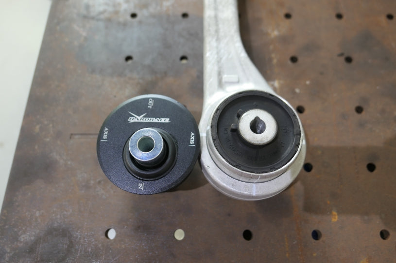 Set bucse brat suspensie inferior fata, capat fata Hardrace pentru BMW Z4 / Toyota GR Supra - Q0706