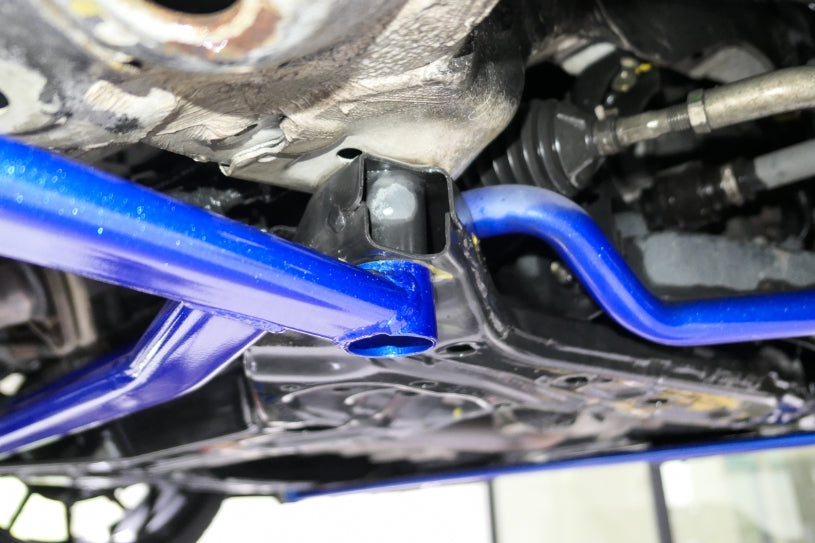 Bara rigidizare in patru puncte inferior fata Hardrace pentru Honda Civic - Q0362