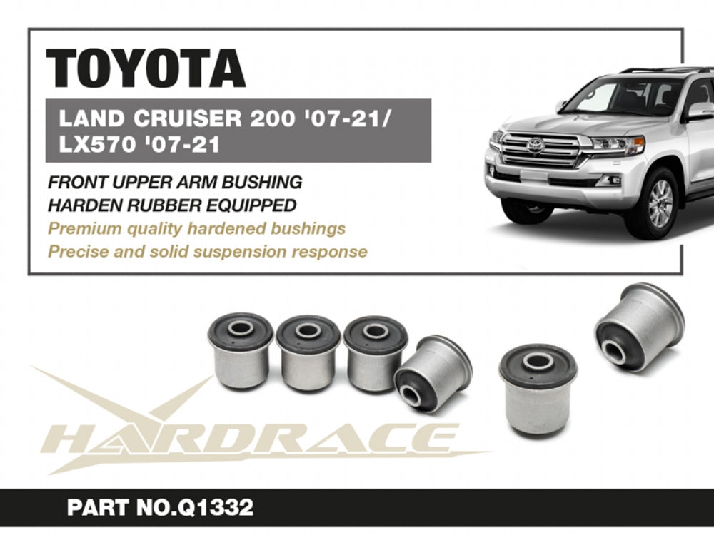 Set bucse brat suspensie superior fata Hardrace pentru Toyota Land Cruiser - Q1332