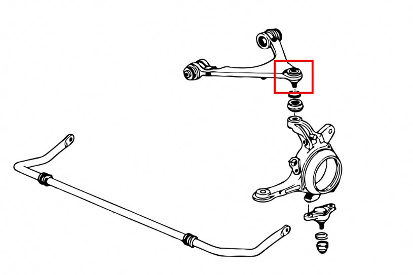 Pivot brat suspensie superior fata si spate Hardrace pentru Honda S2000 - 6996