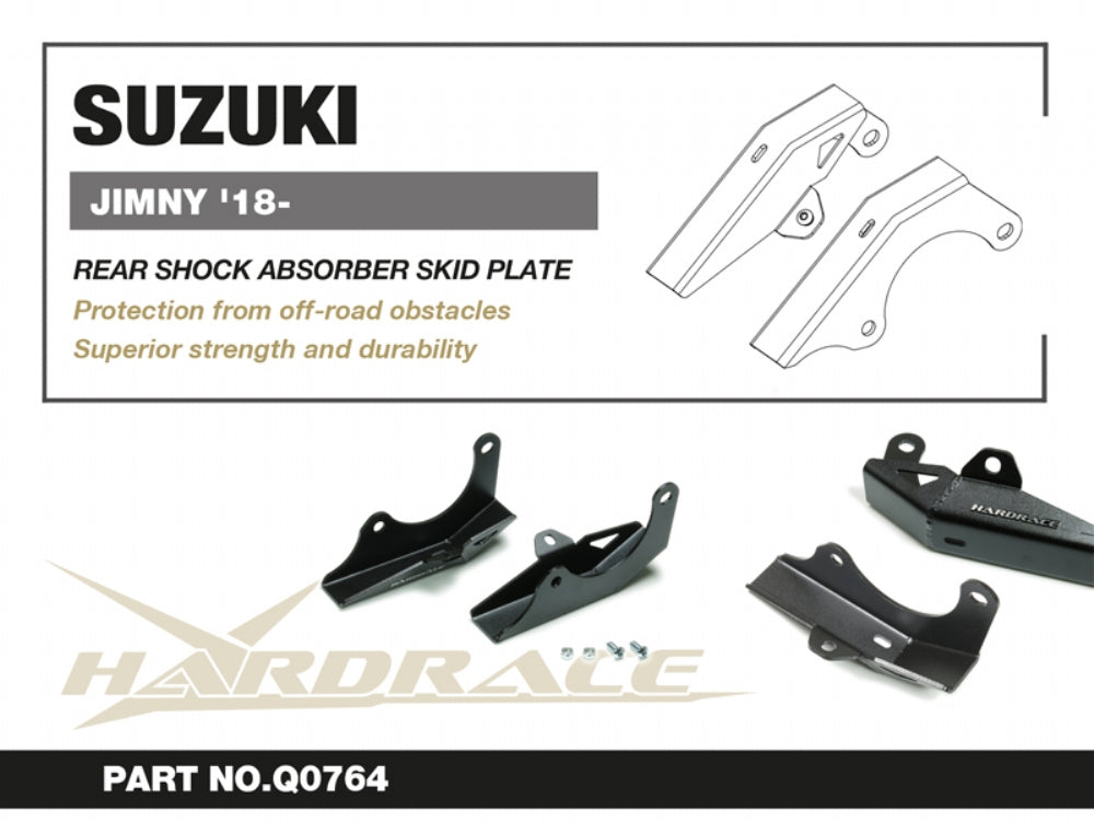 Scut brat suspensie amortizor spate Hardrace pentru Suzuki Jimny - Q0764
