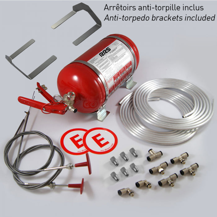 Sistem Stingere Incendiu / Stingator Mecanic Motorsport FIA 4.25L RRS