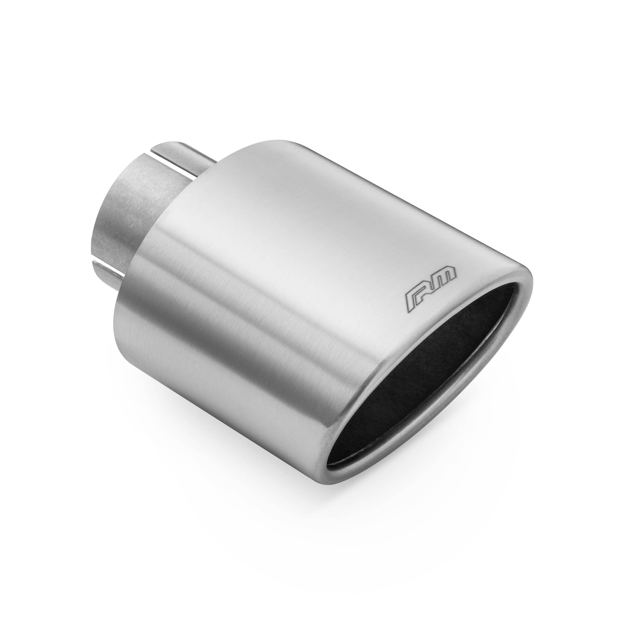 RM-Motors tips evacuare oval tesit din inox satinat