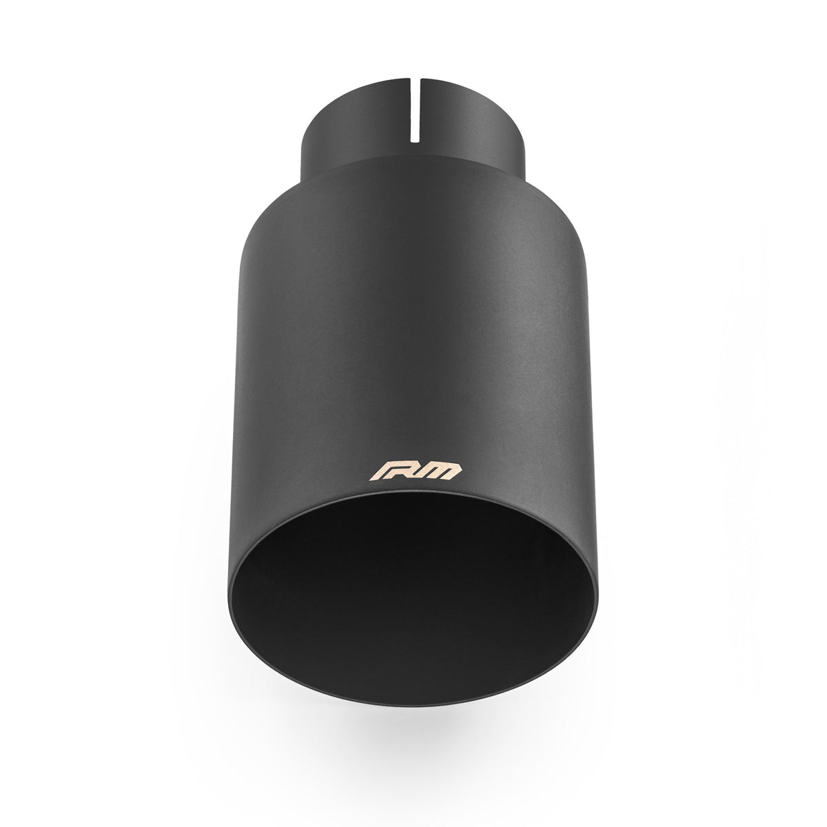 Tips evacuare drept cu muchie taiata, inox negru ceramic KPCC