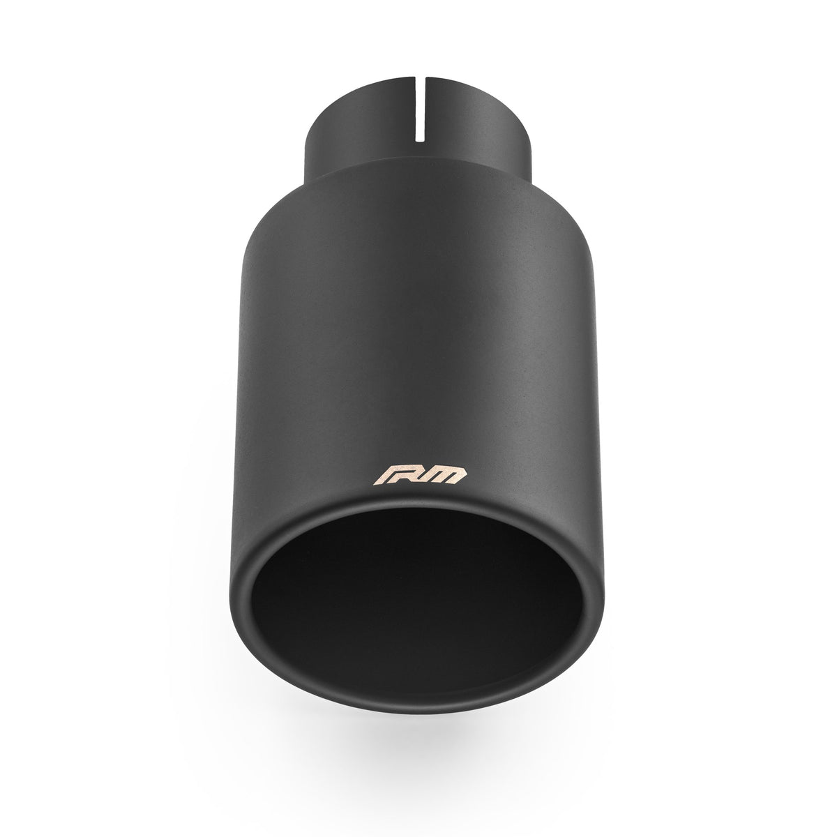 Tips evacuare drept cu buza rasfranta, inox negru ceramic KPZC