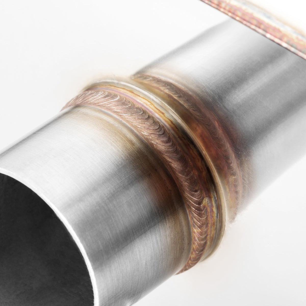 Transverse straight-through silencer, stainless, body 130x220 mm, E502