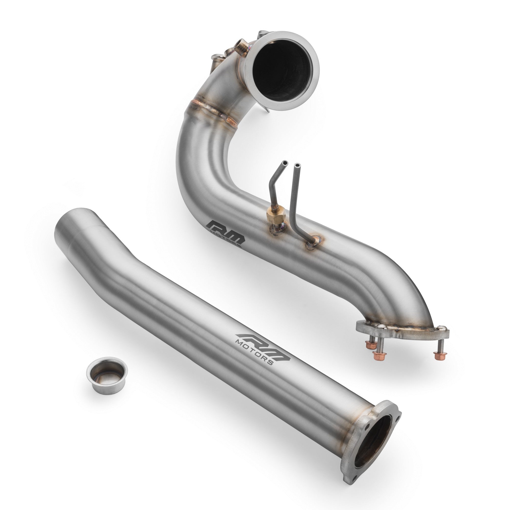 Downpipe RM-Motors set AUDI Q5 3.0 TDI +heat shield