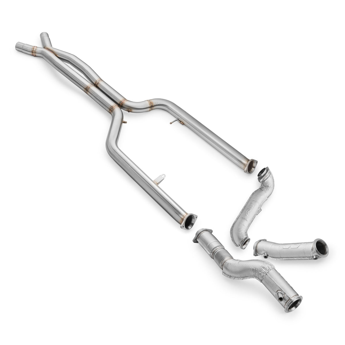 Set downpipe cu catalizator, conector si midpipe RM-Motors BMW M3, M4 (G80-G83) 3.0 S58
