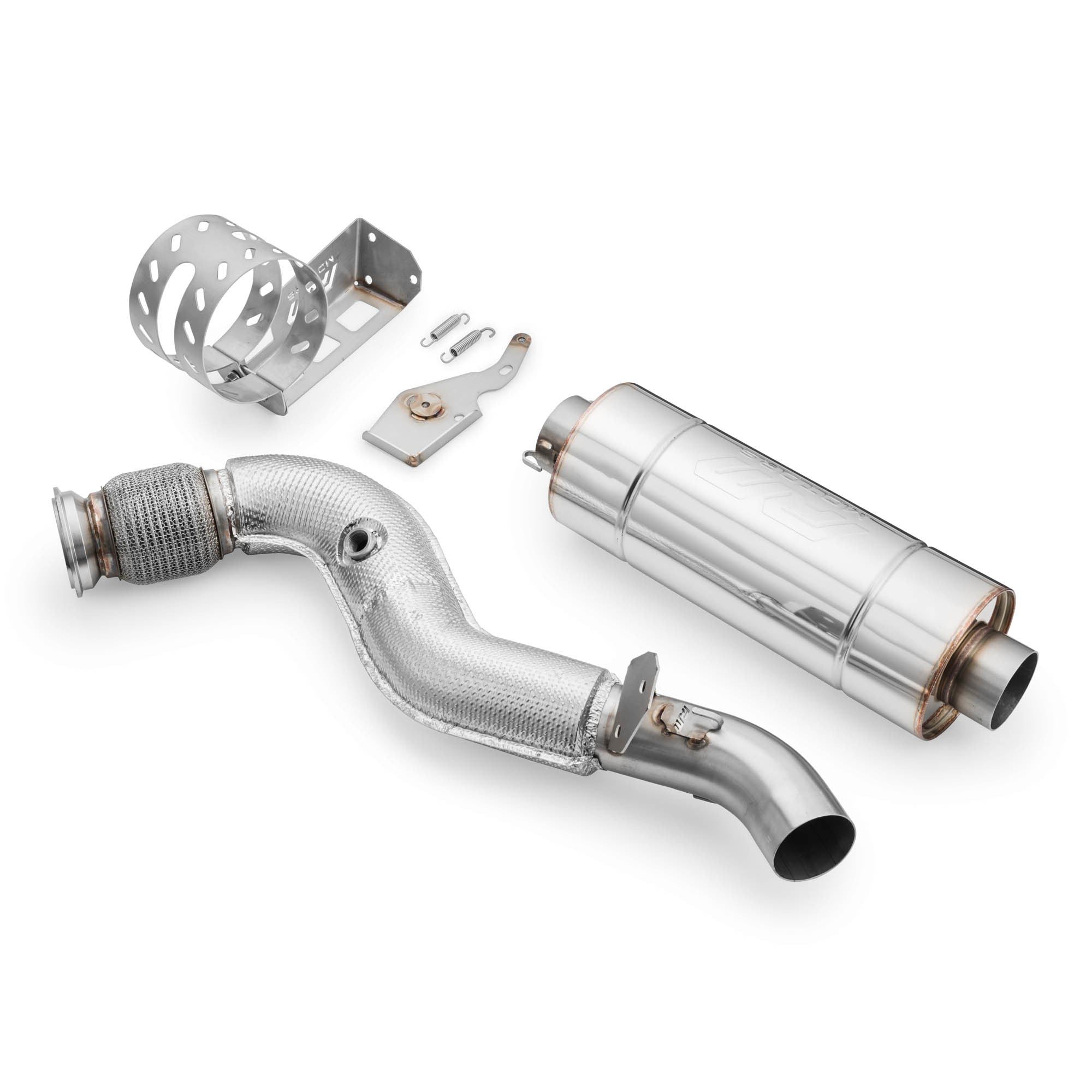 Can Am Maverick X3 Turbo sports exhaust with Toba esapament