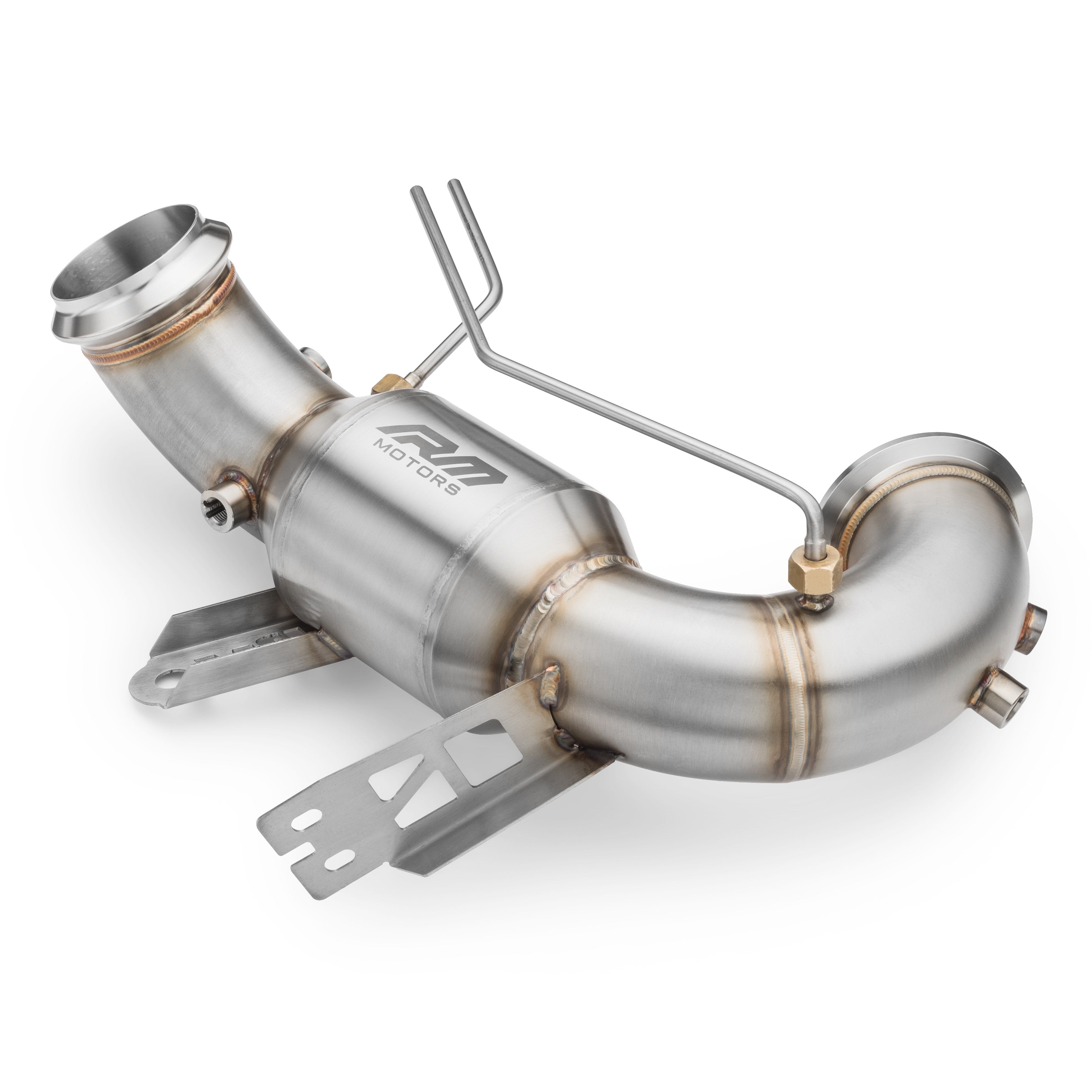 Downpipe RM-Motors Mercedes AMG CLA 45 with catalyst