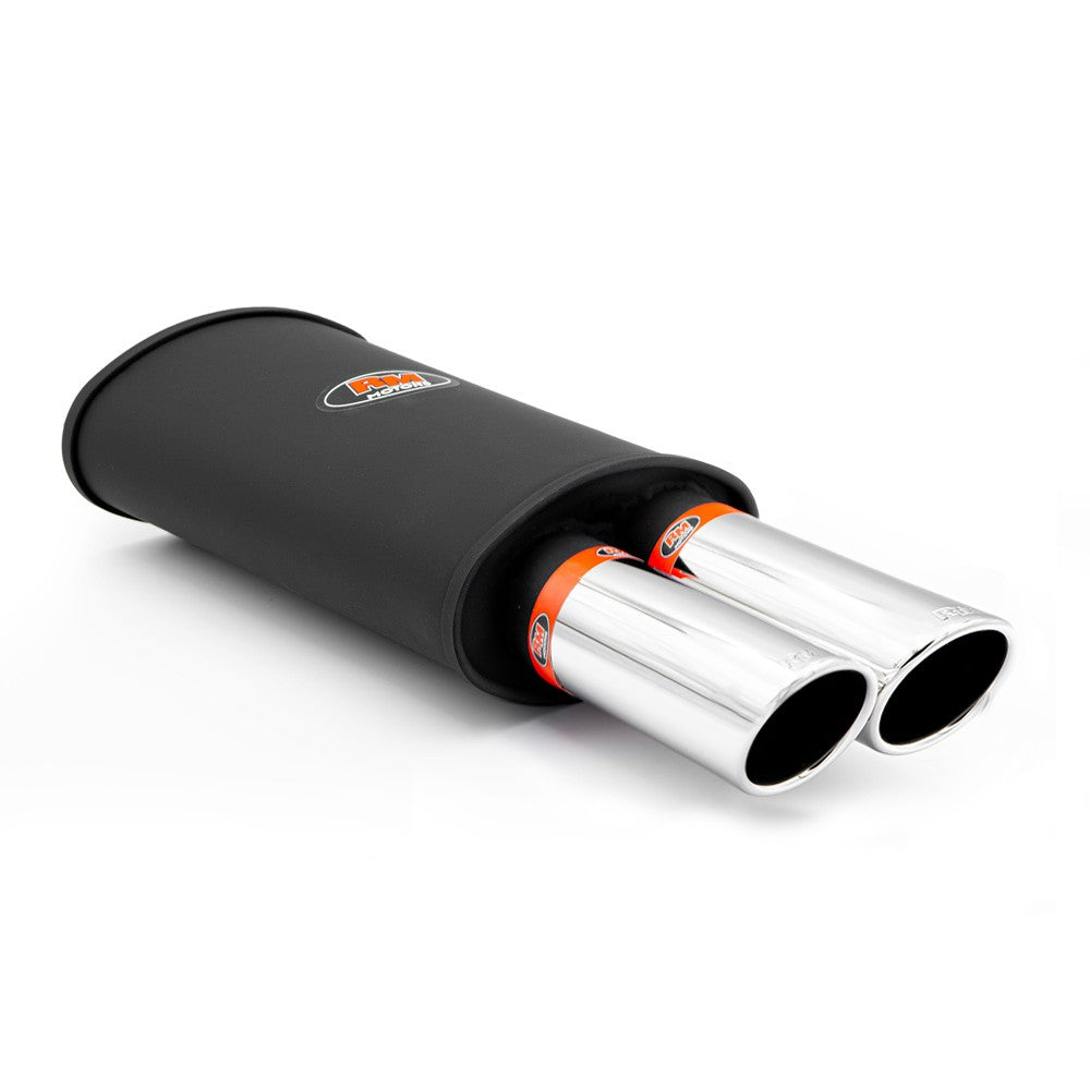 Toba sport aluminizata cu doua varfuri inox polisate tesite, buza rasfranta, RM211
