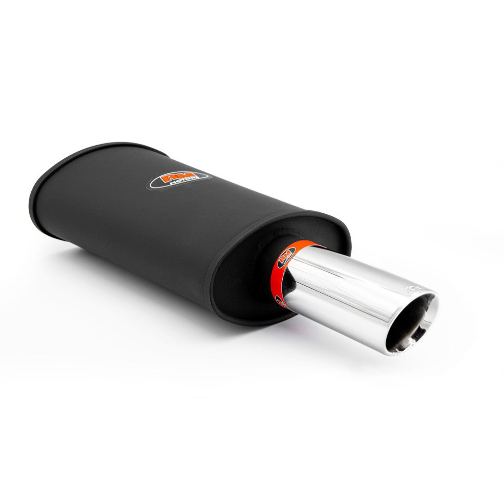 Toba sport aluminizata cu un varf inox polisat tesit, muchie taiata si difuzor sudat, RM114