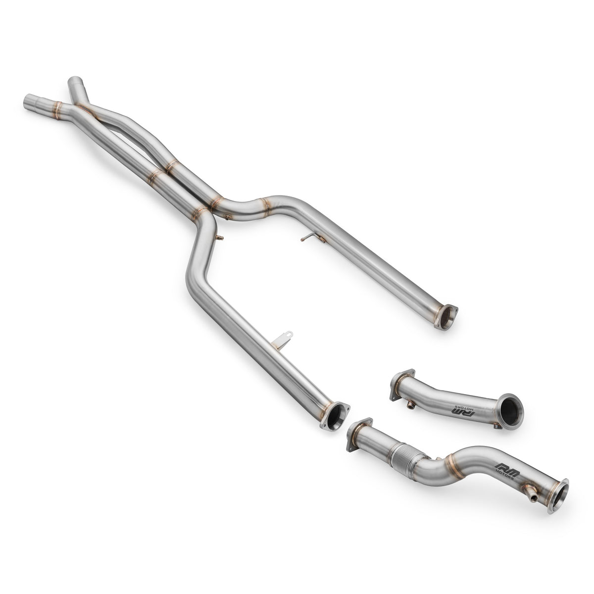 Set downpipe si midpipe RM-Motors BMW M3, M4 (G80, G81, G82, G83) 3.0 S58