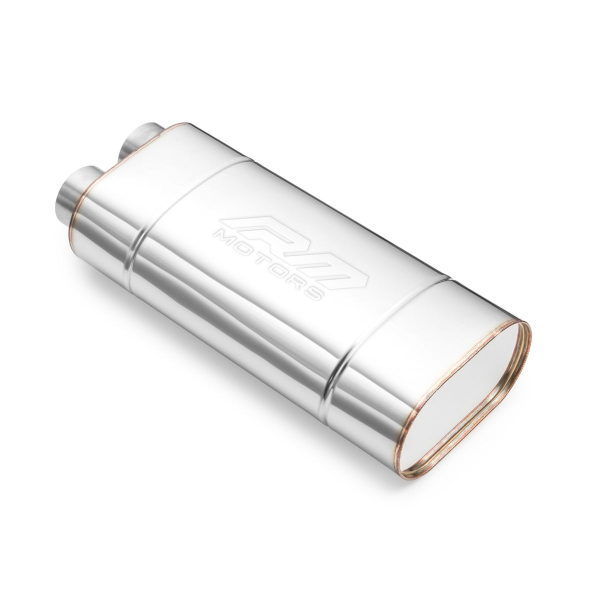 Toba universala eliptica inox 180x100 mm, doua tevi pe acelasi capat, celalalt capat inchis, EM010