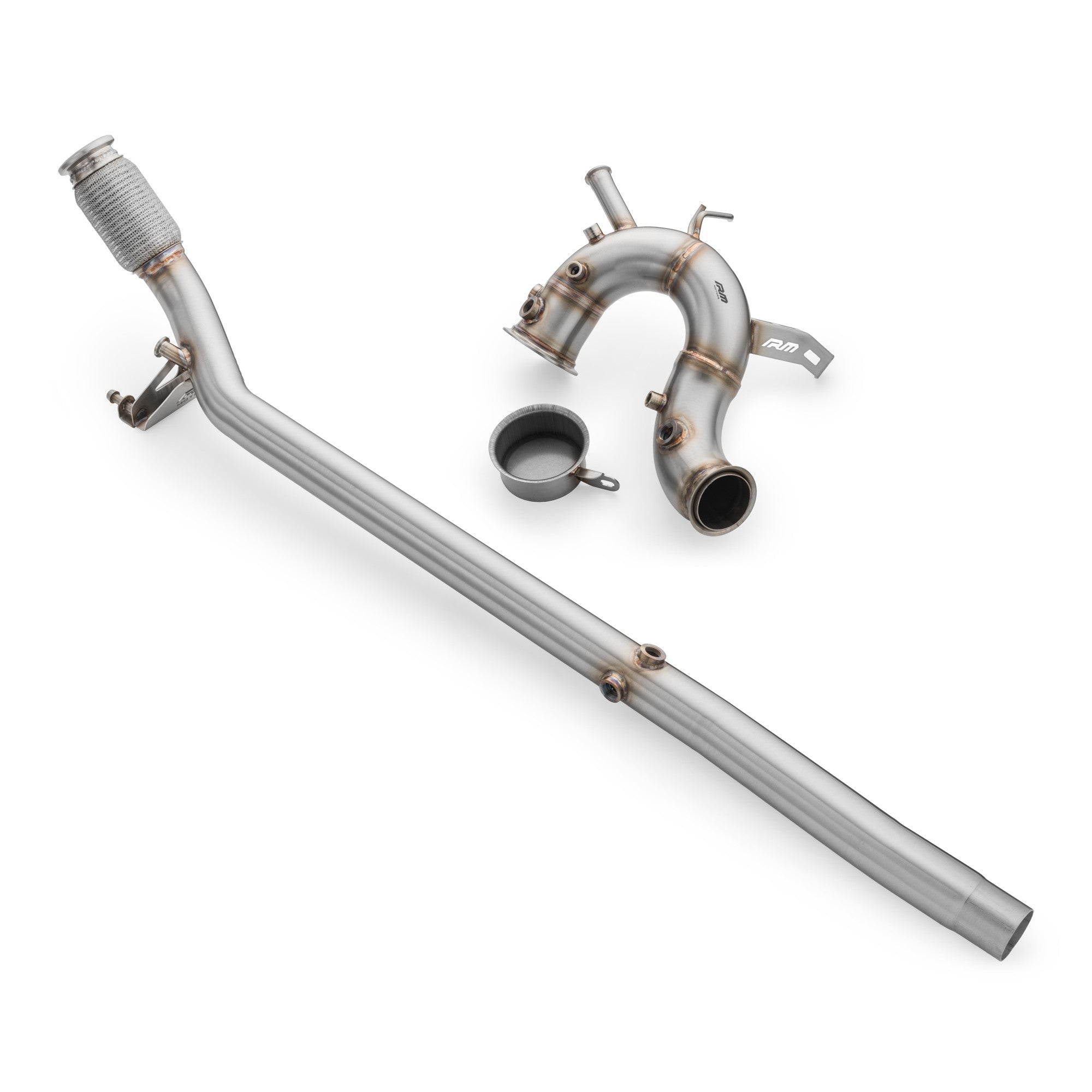 Downpipe RM-Motors+ DPF OFF set Volkswagen Golf VIII 2.0 TDI GTD +heat shield