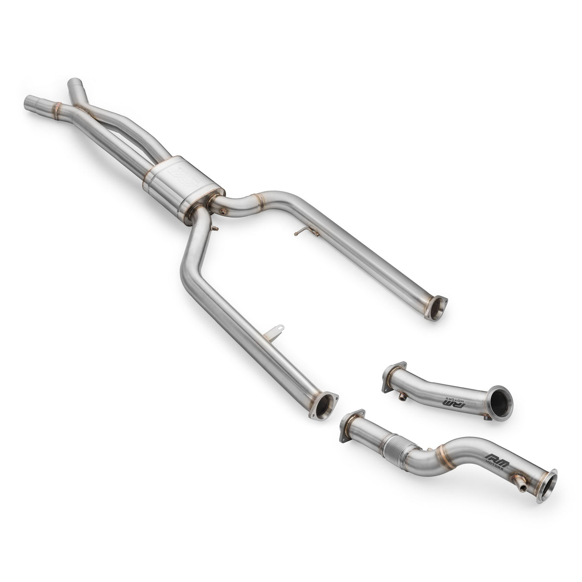 Set downpipe si midpipe RM-Motors BMW M3, M4 (G80, G81, G82, G83) 3.0 S58