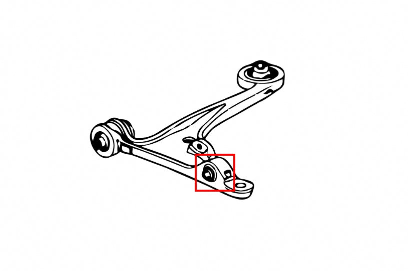 Set bucse brat suspensie inferior fata Hardrace pentru Honda S2000 - 7418