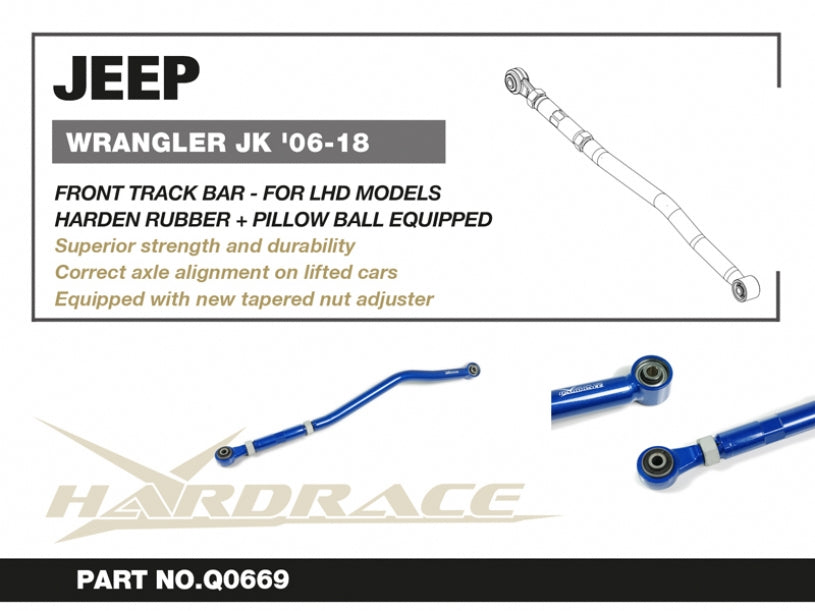 Bara panhard fata Hardrace pentru Jeep Wrangler - Q0669