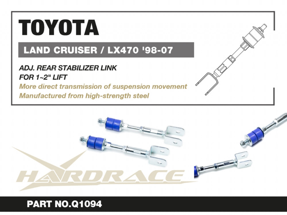 Bieleta antiruliu spate reglabila Hardrace pentru Toyota Land Cruiser - Q1094