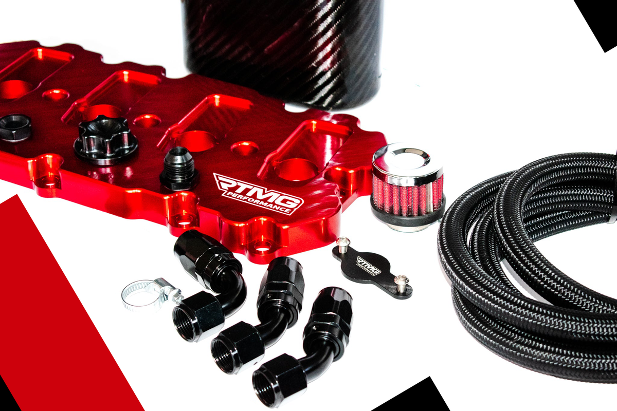 Kit Recuperator Ulei si Capac Culbutori RTMG Performance V2 pentru 2.0 TFSI EA113