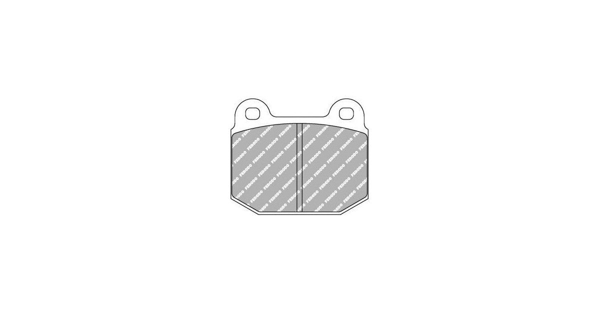 Placute Frana Fata Ferodo Racing DS2500 pentru Alfa Romeo Alfetta 2.5 GTV6 01.80 - 12.83 Etrier ATE