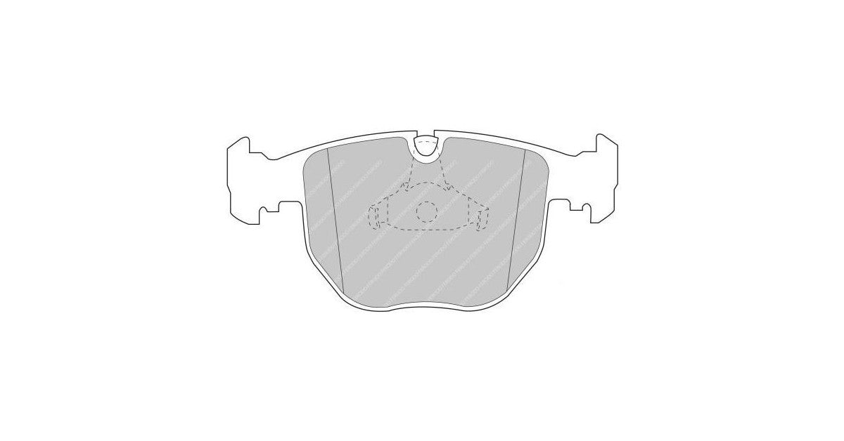Placute Frana Fata Ferodo Racing DS2500 pentru Alpina B10 4.6 V8 12.96 - 10.98 Etrier ATE