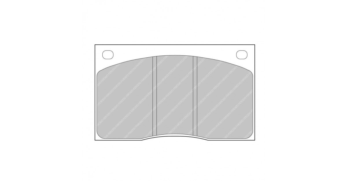 Placute Frana Fata Ferodo Racing DS2500 pentru Aston Martin DB7 3.2 01.93 - 12.97 Etrier LUCAS / TRW