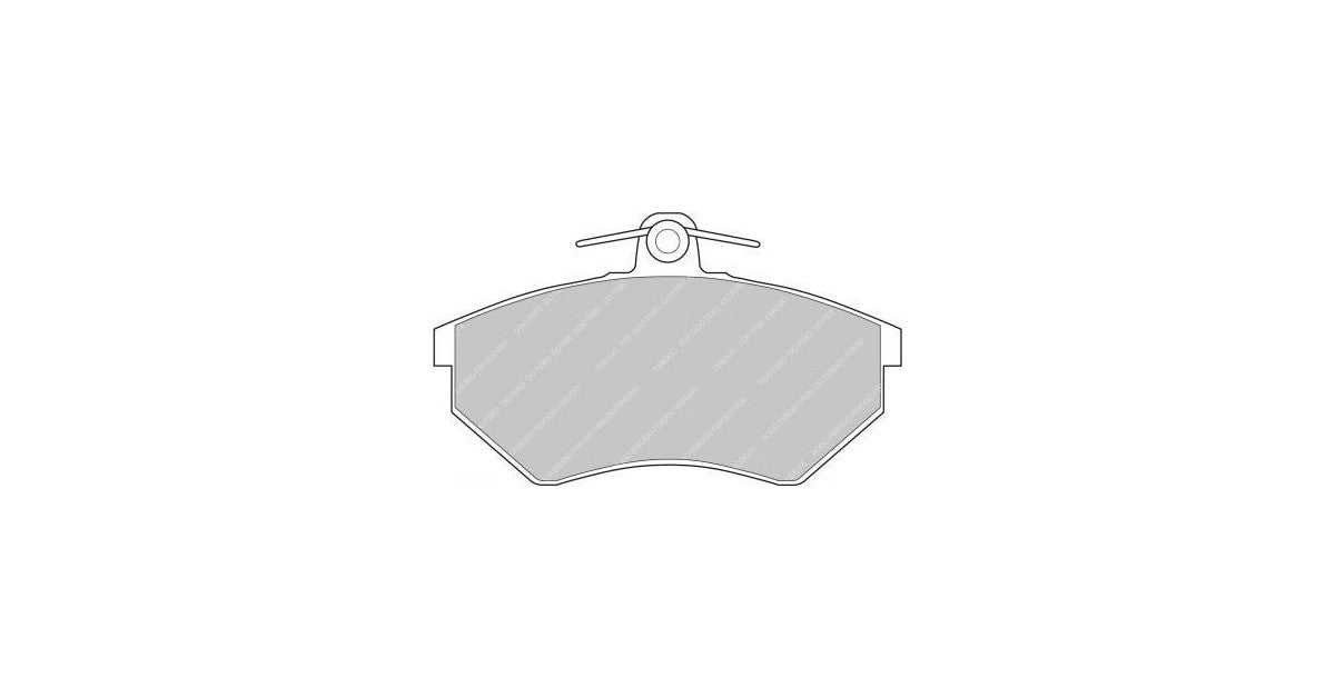 Placute Frana Fata Ferodo Racing DS2500 pentru Audi 80 1.3 10.79 - 08.86 Etrier LUCAS / TRW