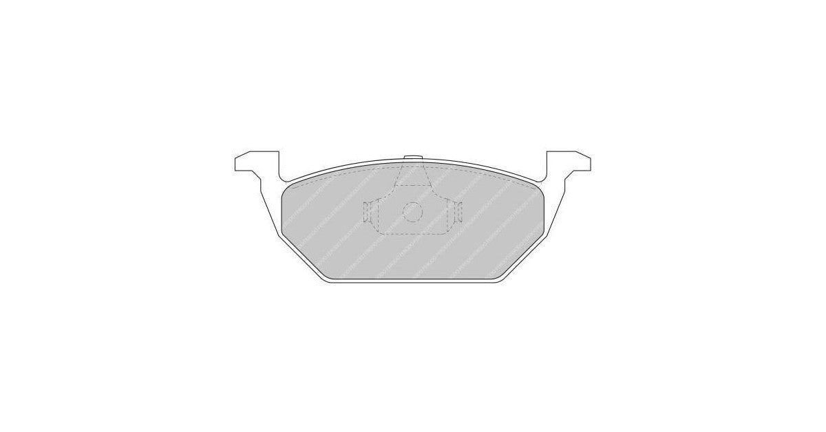 Placute Frana Fata Ferodo Racing DS2500 pentru Audi A1 1.2 TFSI 05.10 Etrier ATE