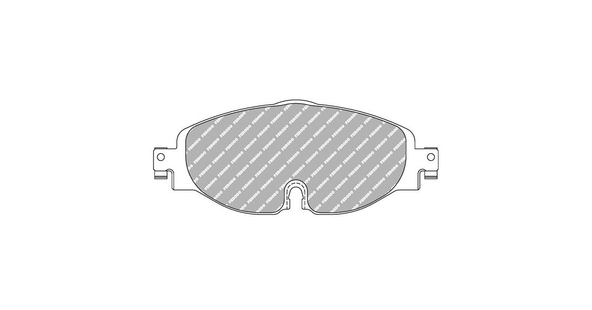 Placute Frana Fata Ferodo Racing DS2500 pentru Audi A3 1.0 TFSI 07.16 Etrier TRW