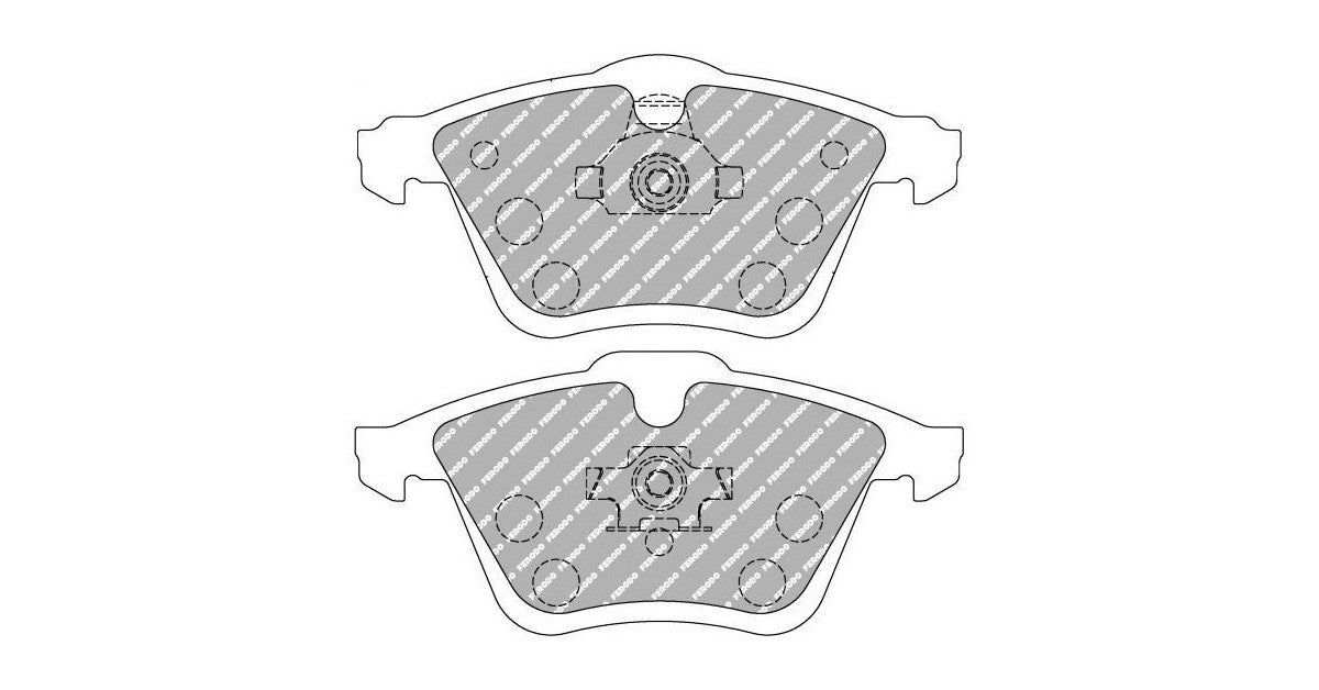 Placute Frana Fata Ferodo Racing DS2500 pentru Audi A3 3.2 Quattro 09.05 - 12.09 Etrier ATE
