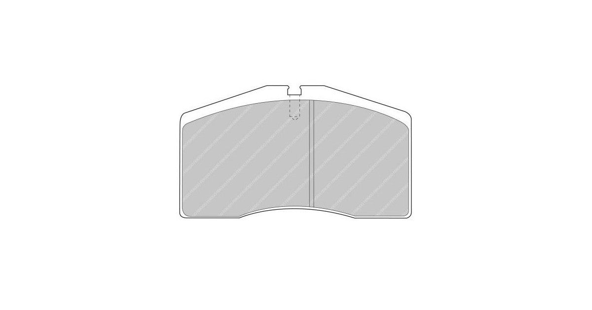 Placute Frana Fata Ferodo Racing DS2500 pentru Audi A8 2.5 TDI 06.00 - 10.02 Etrier ATE
