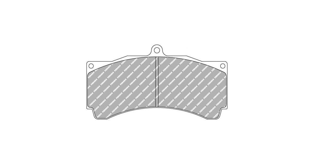 Placute Frana Fata Ferodo Racing DS2500 pentru Audi Q7 3.0 TDI 03.06 - 05.10 Etrier BREMBO