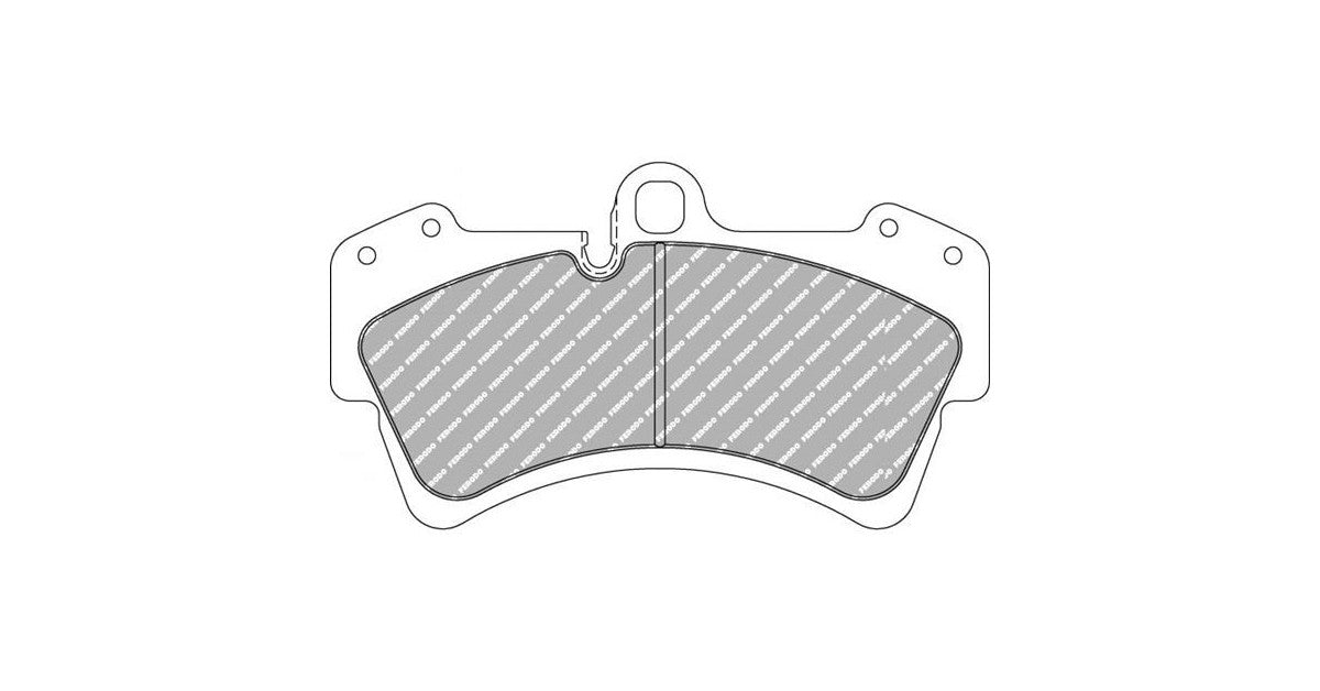 Placute Frana Fata Ferodo Racing DS2500 pentru Audi Q7 3.0 TDI Quattro 03.06 Etrier BREMBO