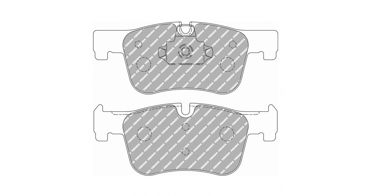 Placute Frana Fata Ferodo Racing DS2500 pentru Bmw 1 Series 114 D 10.12 Etrier ATE