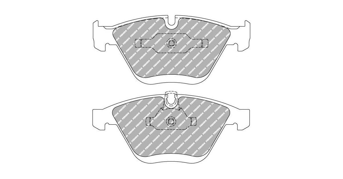 Placute Frana Fata Ferodo Racing DS2500 pentru Bmw 1 Series 3.0 m Coupe' Std Etrier 04.11 Etrier ATE