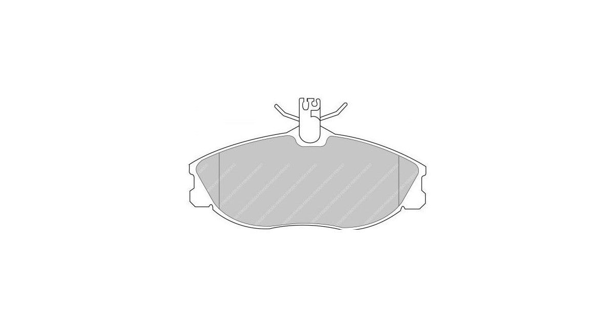 Placute Frana Fata Ferodo Racing DS2500 pentru Bmw 3 Series 325 I 10.06 Etrier LUCAS / TRW