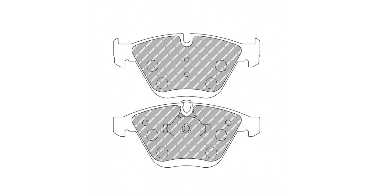 Placute Frana Fata Ferodo Racing DS2500 pentru Bmw 3 Series 325I 2.5 03.05 - 12.11 Etrier ATE