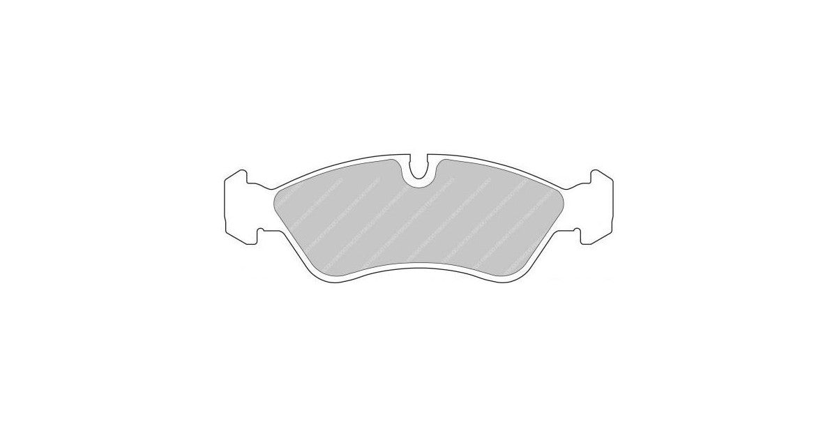 Placute Frana Fata Ferodo Racing DS2500 pentru Daewoo Espero 1.5 I Glxi 16V 04.95 Etrier ATE