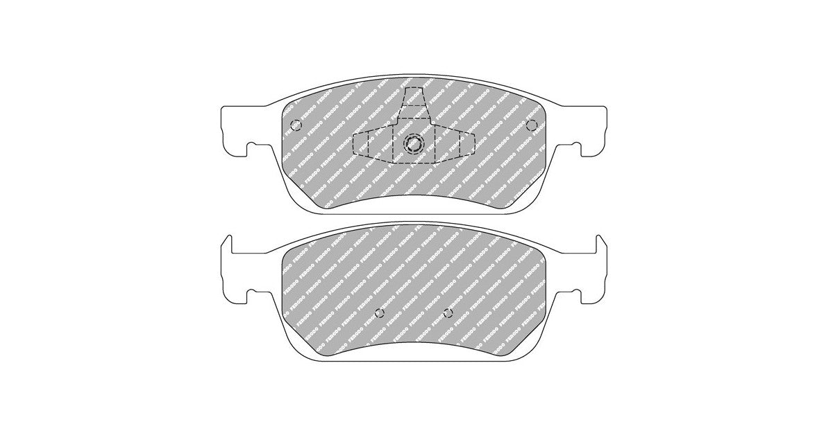 Placute Frana Fata Ferodo Racing DS2500 pentru Ford Focus 2.0 St 07.12 Etrier ATE