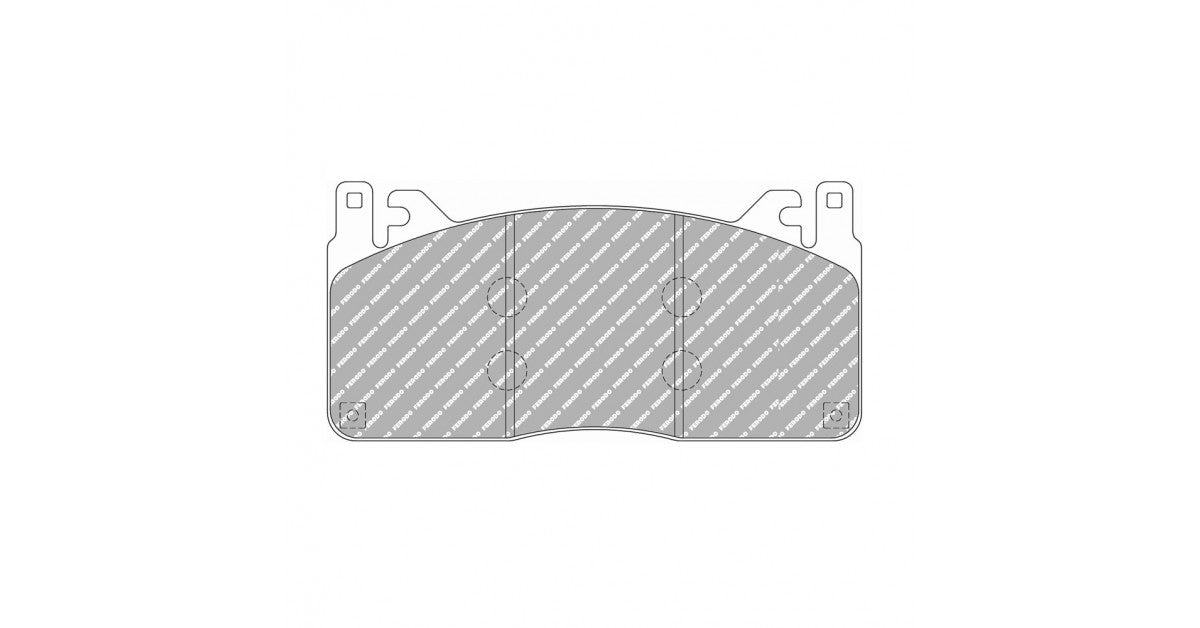 Placute Frana Fata Ferodo Racing DS2500 pentru Ford Mustang GT350 Hummingbird 01.16 Etrier BREMBO
