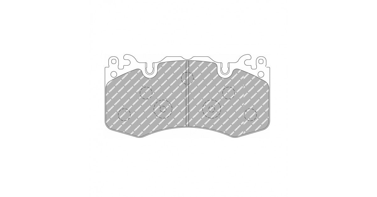 Placute Frana Fata Ferodo Racing DS2500 pentru Land Rover Range Rover 4.4 D 4X4 07.10 - 08.12 Etrier BREMBO