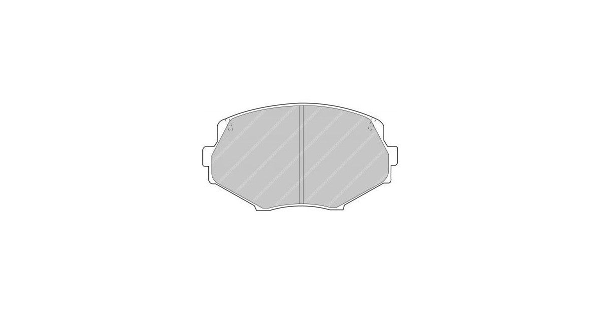 Placute Frana Fata Ferodo Racing DS2500 pentru Mazda Mx 5 1.8 I (na) 16V 02.94 - 04.98 Etrier Sumitomo
