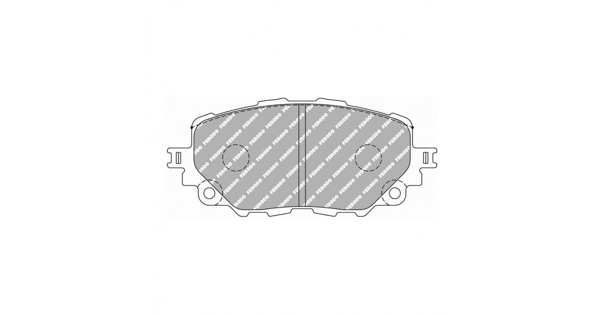 Placute Frana Fata Ferodo Racing DS2500 pentru Mazda Mx 5 (nd) 1.5 06.15 Etrier Advics