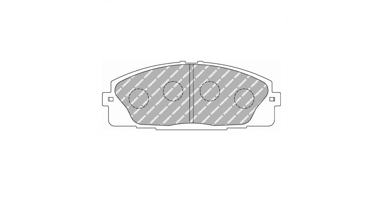Placute Frana Fata Ferodo Racing DS2500 pentru Nissan Nv 2.3 Dci 11.11 Etrier Akeb / Sumi