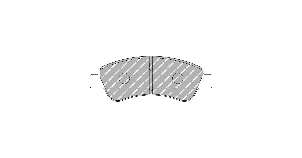Placute Frana Fata Ferodo Racing DS2500 pentru Peugeot 206 Xs Etrier Bosch