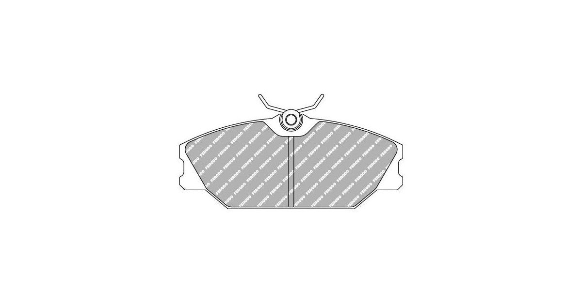 Placute Frana Fata Ferodo Racing DS2500 pentru Peugeot 306 2.0 I GTI 16V 03.97 - 08.00 Etrier LUCAS / TRW