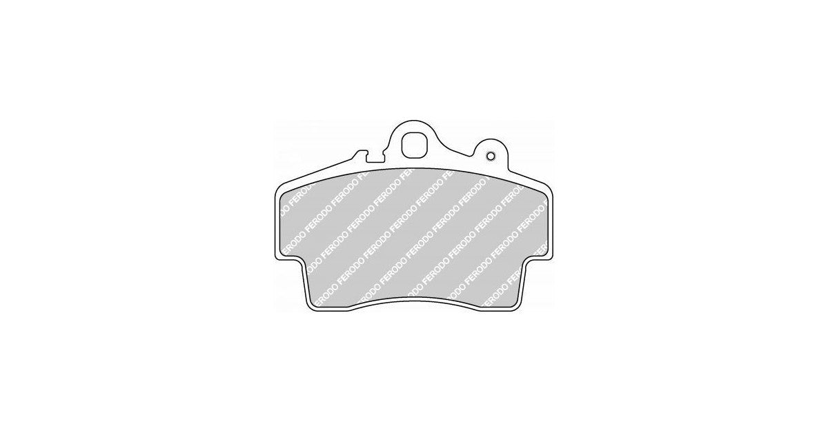 Placute Frana Fata Ferodo Racing DS2500 pentru Porsche Boxster 2.5 09.96 - 08.99 Etrier BREMBO