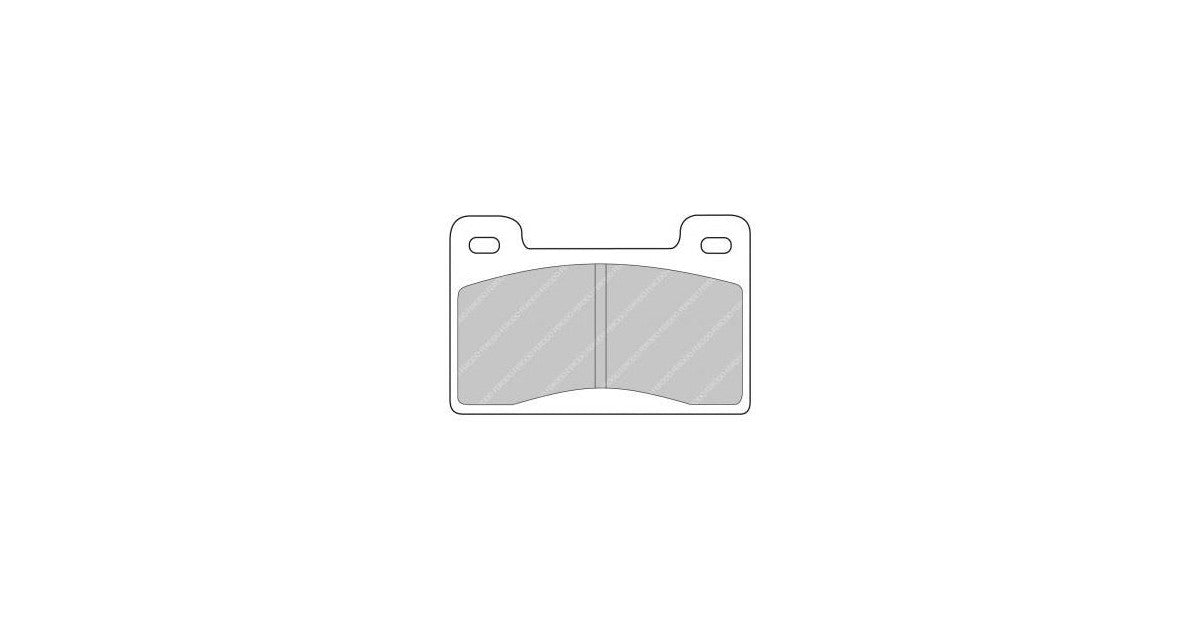 Placute Frana Fata Ferodo Racing DS2500 pentru Skoda 130 1.3 Rapide Coupe 01.85 - 12.90 Etrier ATE